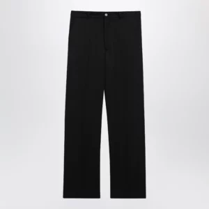 Balenciaga Too Far tailored trousers in dry wool, black