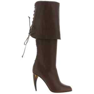 Alexander McQueen Horn Heel Boots