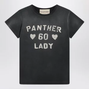 Valentino Black Panther Lady T-shirt
