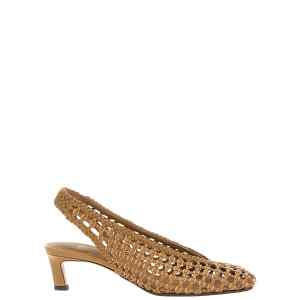 Fendi Braided Slingback