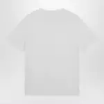 Valentino White cotton T-shirt with VGold