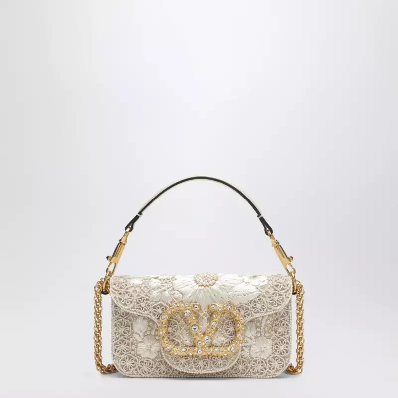 Valentino Garavani Small Locò bag with VLogo Signature jewel