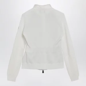 Moncler Grenoble White Day-Namic padded cardigan