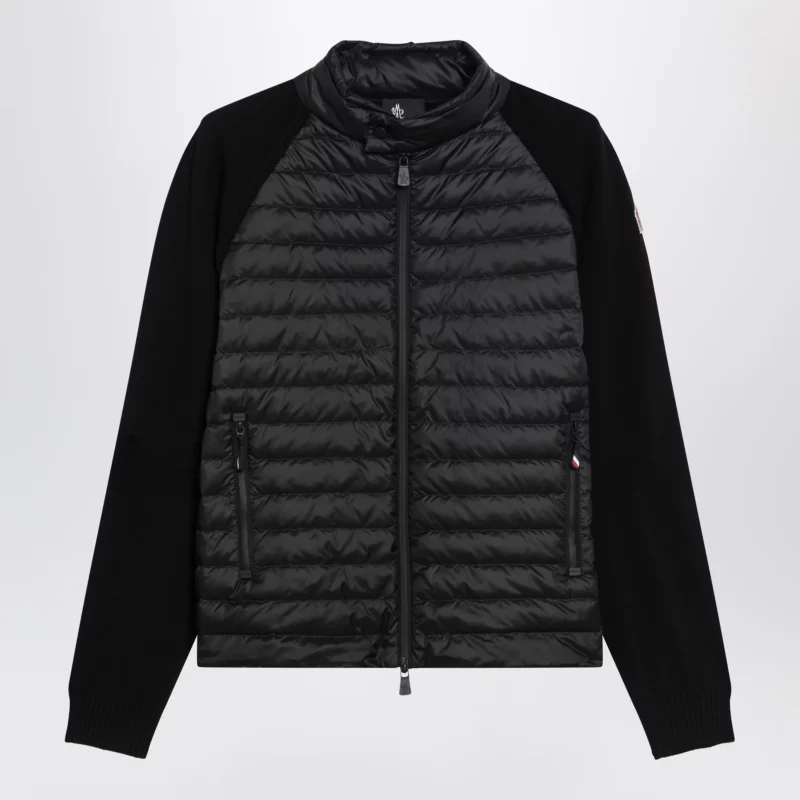 Moncler Grenoble Black Day-Namic padded cardigan