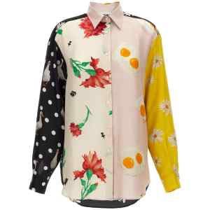 Moschino Patchwork Print Shirt