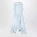 Acne Studios Light blue denim asymmetric dress