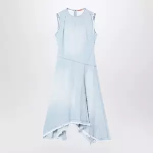 Acne Studios Light blue denim asymmetric dress