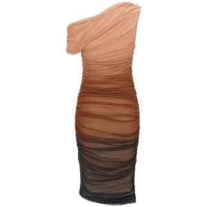 Elisabetta Franchi Dégradé Tulle Dress