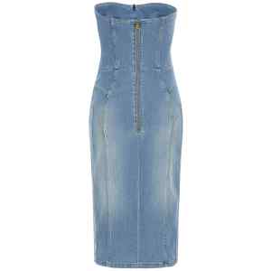 Elisabetta Franchi Denim Dress