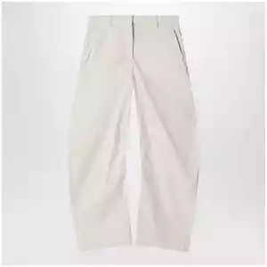 Acne Studios Casual twill trousers light beige