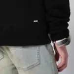 AMIRI Black hoodie with logo