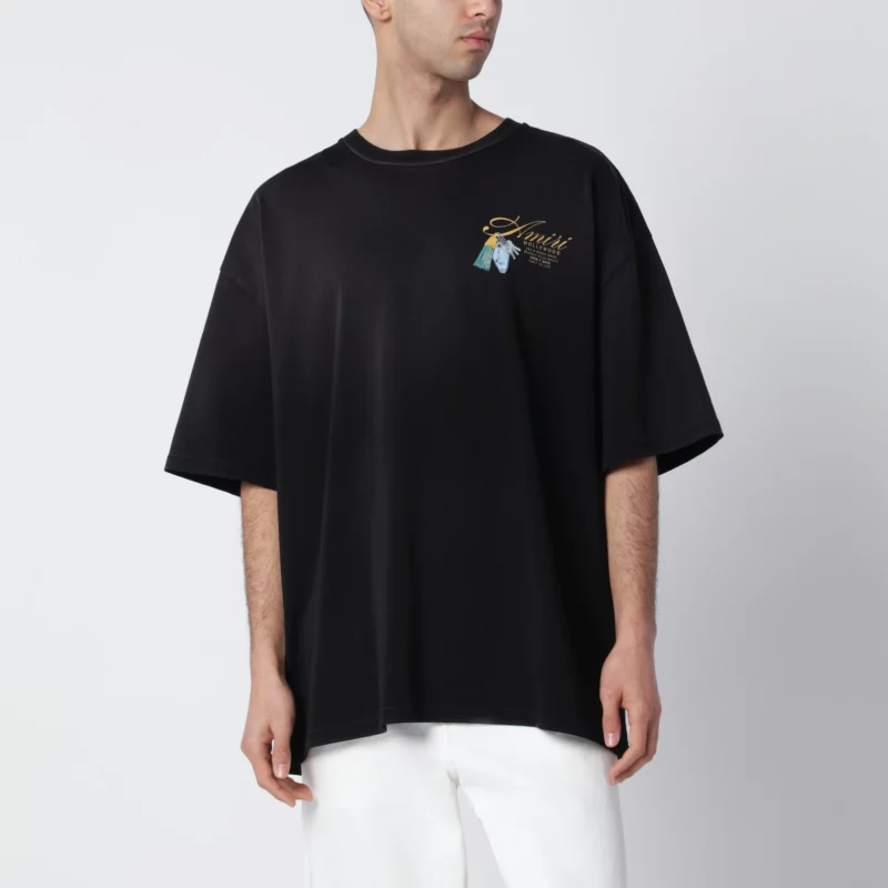 AMIRI Chateau Keys black cotton T-shirt
