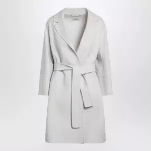 S Max Mara Ivory short double wool coat