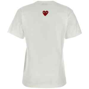 Comme Des Garçons Play Heart Patch T-shirt