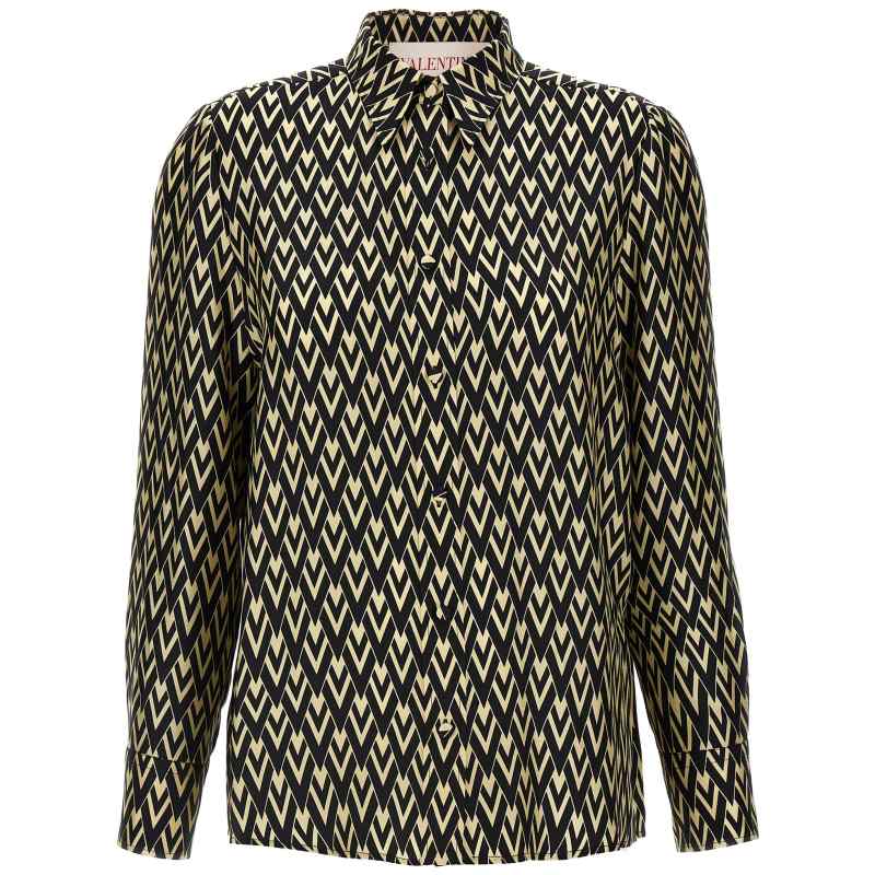 B3AB78390RR6E_01_M_2024-11-22T08-26-43.135Z-1 Valentino Garavani Toute La V Shirt