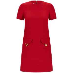 Valentino Garavani V Gold Dress