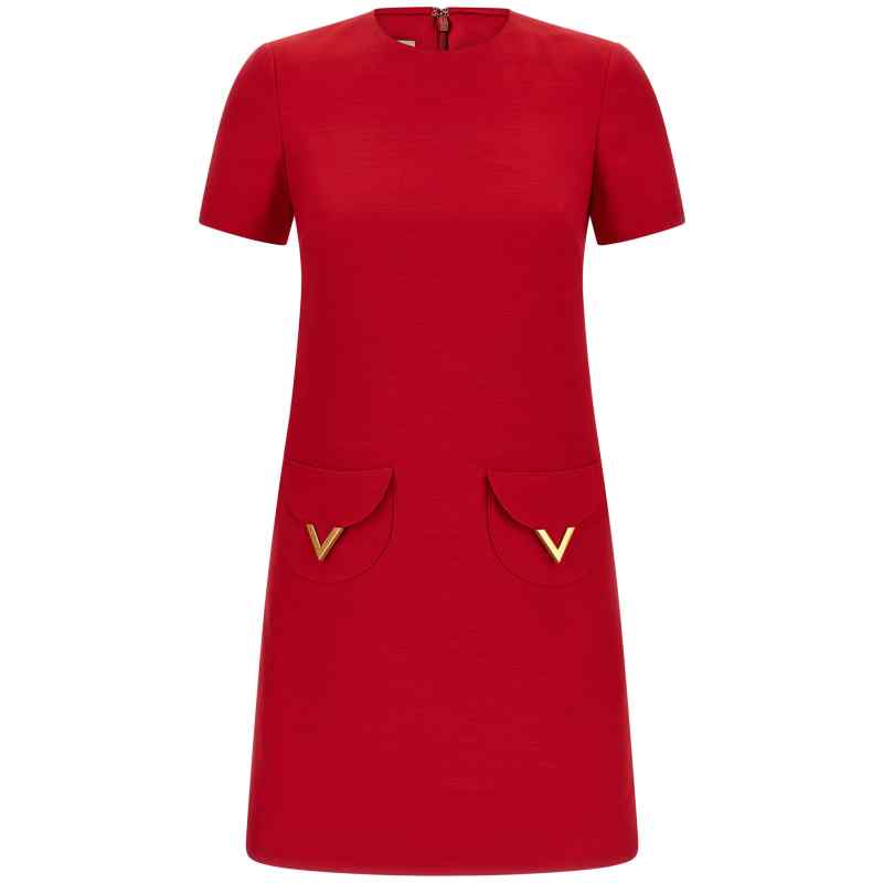 Valentino Garavani V Gold Dress