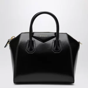 Givenchy Small Black Antigona Bag In Leather