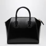 Givenchy Small Black Antigona Bag In Leather