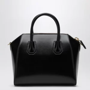 Givenchy Small Black Antigona Bag In Leather