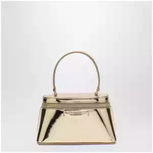 Givenchy Antigona gold mirror-effect leather beauty case