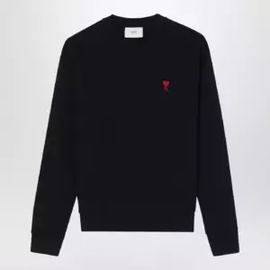 Ami Paris Black Ami De Coeur sweatshirt