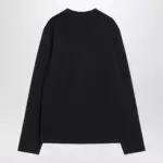 Ami Paris Black Ami De Coeur T-shirt