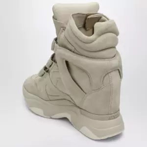 ISABEL MARANT Balskee high-top sneakers in suede beige