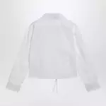 Givenchy White short poplin shirt