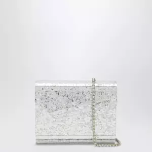 Jimmy Choo Champagne-coloured Candy clutch
