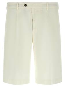 Pt Torino Stretch Cotton Bermuda Shorts