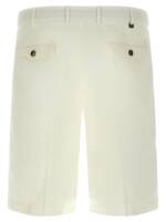 Pt Torino Stretch Cotton Bermuda Shorts