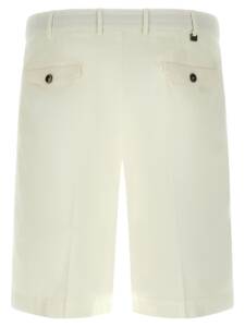 Pt Torino Stretch Cotton Bermuda Shorts