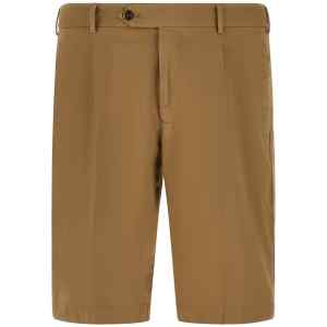 Pt Torino Stretch Cotton Bermuda Shorts