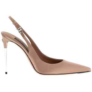 Dolce & Gabbana Satin Slingbacks