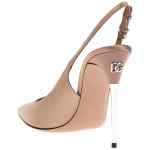 Dolce & Gabbana Satin Slingbacks