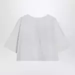 Chloé White boxy T-shirt with logo print