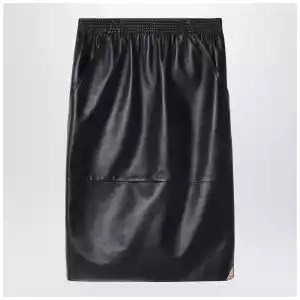 Chloé Black pencil skirt in plongé nappa leather
