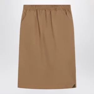 Chloé Beige midi pencil skirt