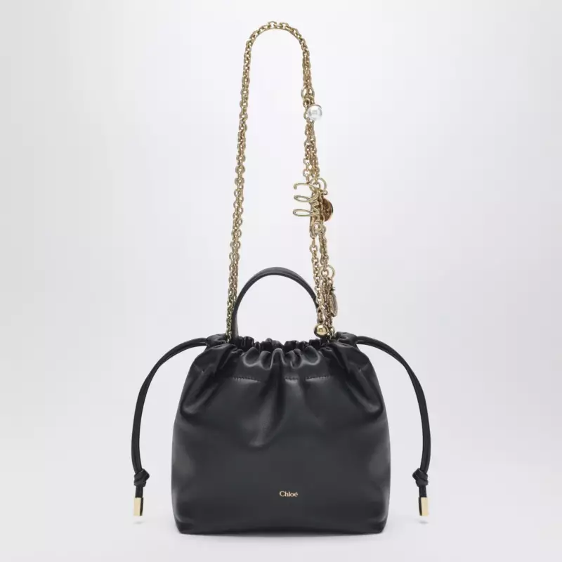 Chloé Black mini shoulder bag with chain