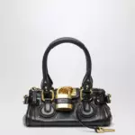 Chloé Small black Paddington leather bag