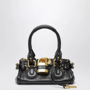 Chloé Small black Paddington leather bag