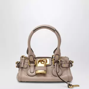 Chloé Small pink leather Paddington bag