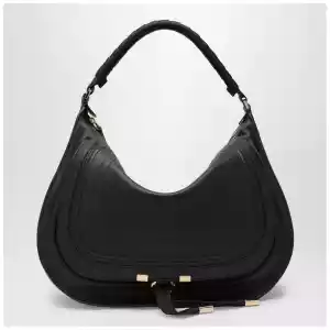 Chloé Black leather Marcie shoulder bag