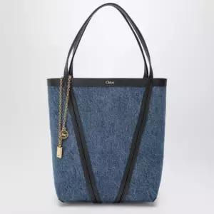 Chloé Spin tote bag in denim