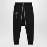 Champion x Rick Owens Black Prisoner Drawstring joggers
