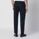 PT Torino Blue cotton-blend trousers