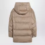Max Mara The Cube Reversible zip camel down jacket