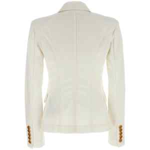 Balmain Double-breasted Denim Blazer