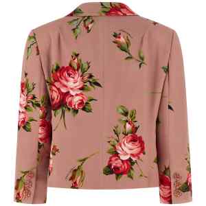 Dolce & Gabbana Bouquet Rose Blazer